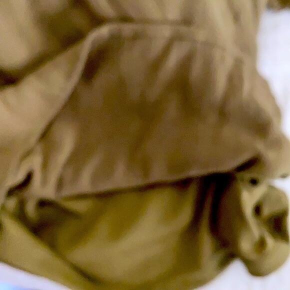  Girls Army green  romper off or on shoulders by art class Size L 10/12 - Picture 5 of 7